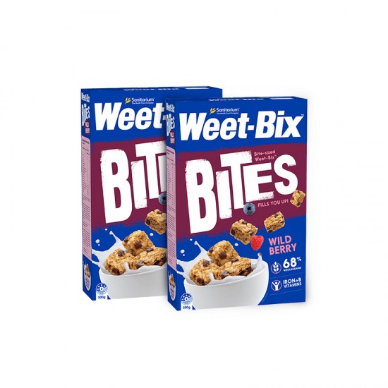 【超市采购】【包邮】Weet Bix 梅子味麦片500克  2盒装
